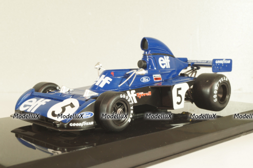 Tyrrell 006 #5 J.Stewart 1973, F1, MW2ALA0027, LE GRANDI FORMULA 1 №27, Altaya 1:24