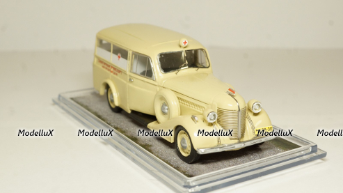 ЗИС 101 А АКЗ-4 "Санитарный транспорт", Студия Колесо 1:43