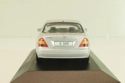 Mercedes-Benz S 500 (W220) 1998, silver, MBOMS053, Altaya, Mercedes-Benz Offizielle Modell Sammlung #53, 1:43