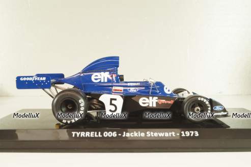 Tyrrell 006 #5 J.Stewart 1973, F1, MW2ALA0027, LE GRANDI FORMULA 1 №27, Altaya 1:24