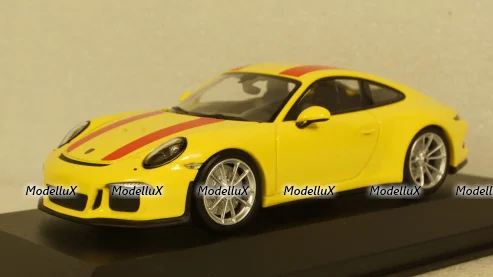 Porsche 911 R  2016, Yellow, 940066221, Maxichamps 1:43