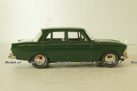 Москвич-412 А2, бутылочный,Тантал/Радон 1:43