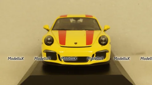 Porsche 911 R  2016, Yellow, 940066221, Maxichamps 1:43