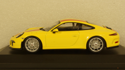 Porsche 911 R  2016, Yellow, 940066221, Maxichamps 1:43