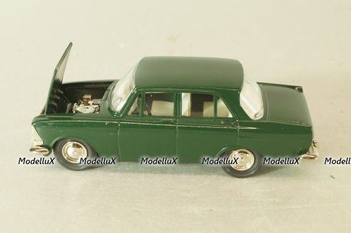 Москвич-412 А2, бутылочный,Тантал/Радон 1:43