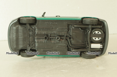 Volkswagen Caddy van, green, Minichamps 1:43