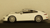 Porsche 911R (991.2) 2016, white with black strips, 940066220, Maxichamps 1:43
