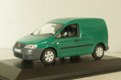 Volkswagen Caddy van, green, Minichamps 1:43