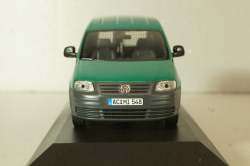 Volkswagen Caddy van, green, Minichamps 1:43
