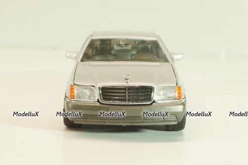 Mercedes-Benz 600 SEL (W140) 1991, silver metallic, 1261S, Schabak 1:43