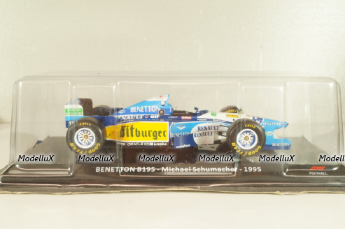 Benetton Renault B 195 M.Schumacher 1995, Formula 1, LGF022, LE GRANDI FORMULA 1 №22, Altaya 1:24