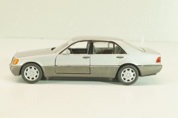 Mercedes-Benz 600 SEL (W140) 1991, silver metallic, 1261S, Schabak 1:43