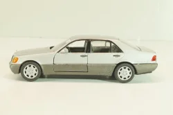 Mercedes-Benz 600 SEL (W140) 1991, silver metallic, 1261S, Schabak 1:43