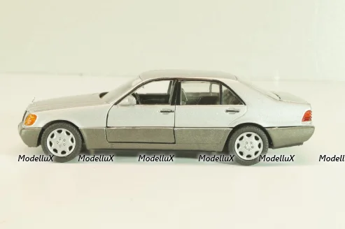 Mercedes-Benz 600 SEL (W140) 1991, silver metallic, 1261S, Schabak 1:43