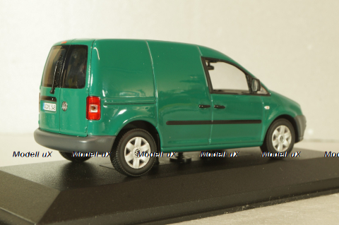 Volkswagen Caddy van, green, Minichamps 1:43