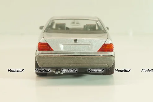 Mercedes-Benz 600 SEL (W140) 1991, silver metallic, 1261S, Schabak 1:43