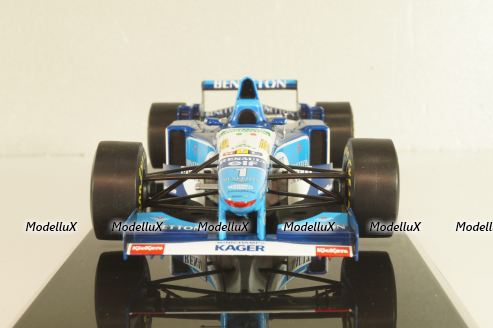 Benetton Renault B 195 M.Schumacher 1995, Formula 1, LGF022, LE GRANDI FORMULA 1 №22, Altaya 1:24