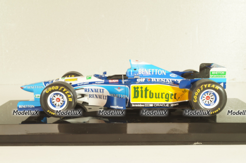 Benetton Renault B 195 M.Schumacher 1995, Formula 1, LGF022, LE GRANDI FORMULA 1 №22, Altaya 1:24