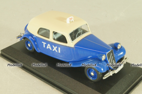 Citroen Traction 11 Taxi Saigon Vietnam 1955, blue, Altaya 1:43