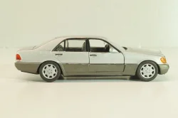 Mercedes-Benz 600 SEL (W140) 1991, silver metallic, 1261S, Schabak 1:43