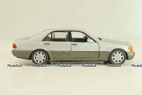 Mercedes-Benz 600 SEL (W140) 1991, silver metallic, 1261S, Schabak 1:43