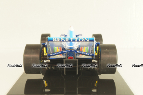 Benetton Renault B 195 M.Schumacher 1995, Formula 1, LGF022, LE GRANDI FORMULA 1 №22, Altaya 1:24