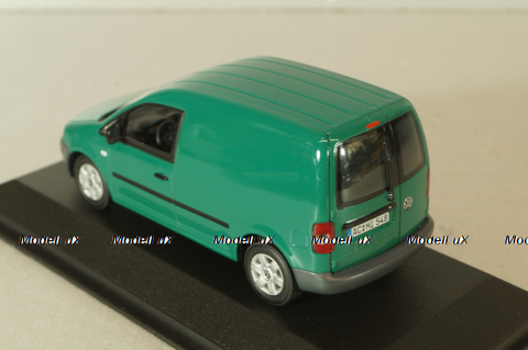Volkswagen Caddy van, green, Minichamps 1:43