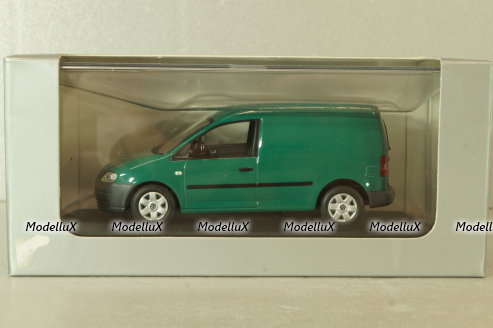 Volkswagen Caddy van, green, Minichamps 1:43