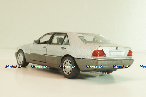 Mercedes-Benz 600 SEL (W140) 1991, silver metallic, 1261S, Schabak 1:43