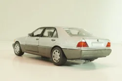 Mercedes-Benz 600 SEL (W140) 1991, silver metallic, 1261S, Schabak 1:43