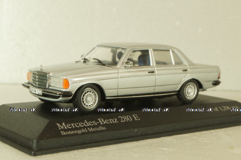 Mercedes-Benz 280 E (W123) 1976, silver, 430032208, Minichamps 1:43