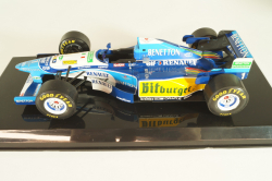Benetton Renault B 195 M.Schumacher 1995, Formula 1, LGF022, LE GRANDI FORMULA 1 №22, Altaya 1:24