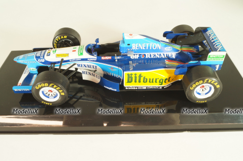 Benetton Renault B 195 M.Schumacher 1995, Formula 1, LGF022, LE GRANDI FORMULA 1 №22, Altaya 1:24