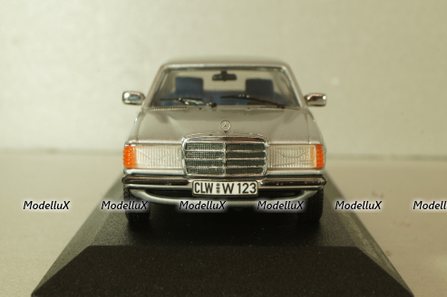 Mercedes-Benz 280 E (W123) 1976, silver, 430032208, Minichamps 1:43