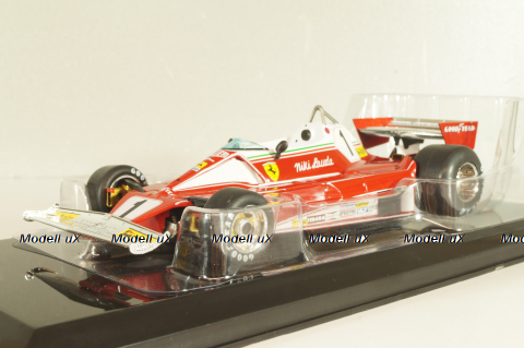 Ferrari 312 T2 #1 N.Lauda, winner Monaco GP 1976, red Formula 1, LGF020, LE GRANDI FORMULA 1 №20, Altaya 1:24