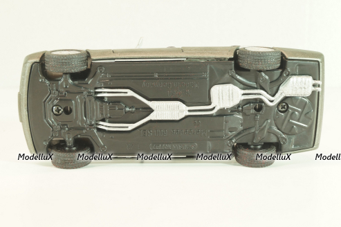 Mercedes-Benz 600 SEL (W140) 1991, silver metallic, 1261S, Schabak 1:43