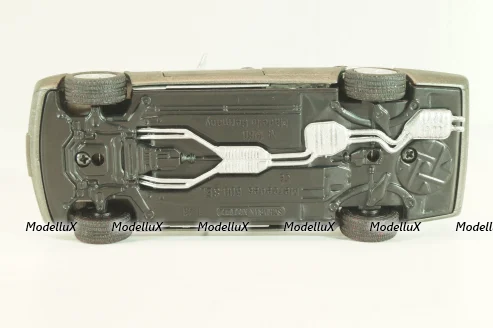 Mercedes-Benz 600 SEL (W140) 1991, silver metallic, 1261S, Schabak 1:43