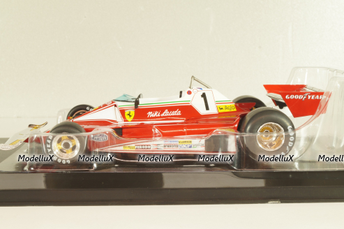 Ferrari 312 T2 #1 N.Lauda, winner Monaco GP 1976, red Formula 1, LGF020, LE GRANDI FORMULA 1 №20, Altaya 1:24