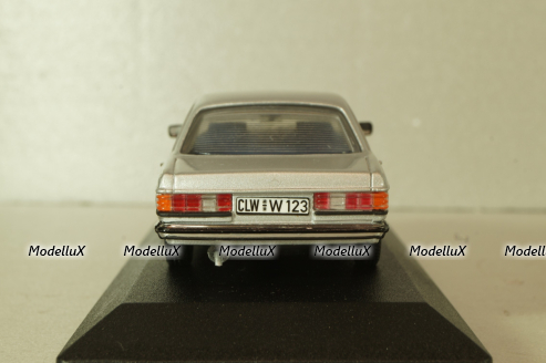 Mercedes-Benz 280 E (W123) 1976, silver, 430032208, Minichamps 1:43