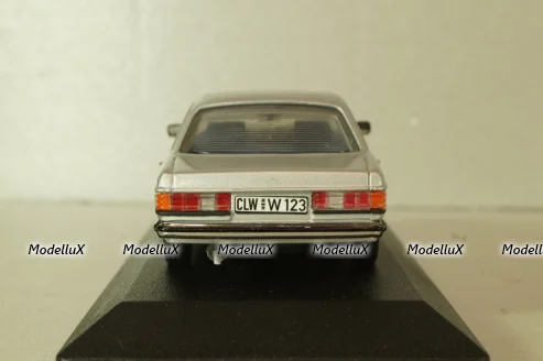 Mercedes-Benz 280 E (W123) 1976, silver, 430032208, Minichamps 1:43