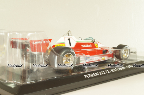 Ferrari 312 T2 #1 N.Lauda, winner Monaco GP 1976, red Formula 1, LGF020, LE GRANDI FORMULA 1 №20, Altaya 1:24