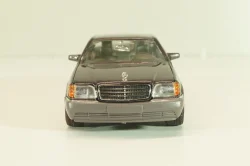 Mercedes-Benz 600 SEL (W140) 1991, silvergrey metallic, 1261SG, Schabak 1:43 Трещина в блистере!