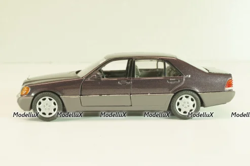 Mercedes-Benz 600 SEL (W140) 1991, silvergrey metallic, 1261SG, Schabak 1:43