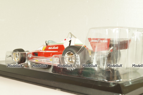 Ferrari 312 T2 #1 N.Lauda, winner Monaco GP 1976, red Formula 1, LGF020, LE GRANDI FORMULA 1 №20, Altaya 1:24