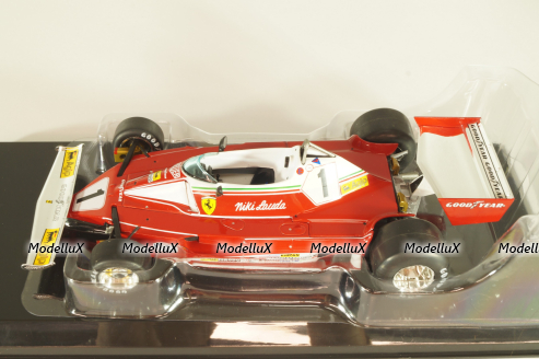 Ferrari 312 T2 #1 N.Lauda, winner Monaco GP 1976, red Formula 1, LGF020, LE GRANDI FORMULA 1 №20, Altaya 1:24