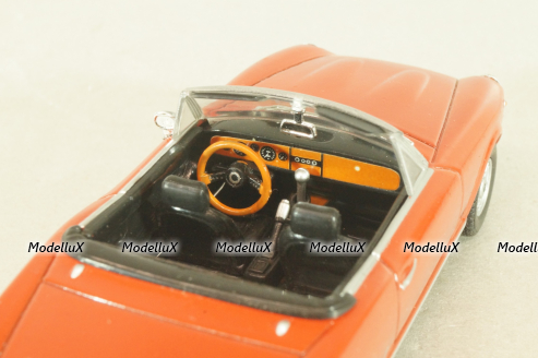 Fiat 124 Spider 1969, red, Starline 1:43