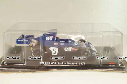 Tyrrell 006 #5 J.Stewart 1973, F1, MW2ALA0027, LE GRANDI FORMULA 1 №27, Altaya 1:24