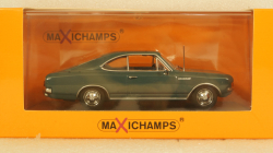OPEL REKORD C COUPE - 1966 - BLUE, 940046121, Maxichamps 1:43