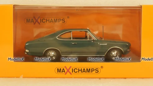 OPEL REKORD C COUPE - 1966 - BLUE, 940046121, Maxichamps 1:43