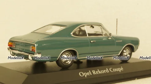 OPEL REKORD C COUPE - 1966 - BLUE, 940046121, Maxichamps 1:43